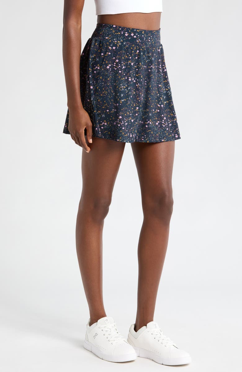 TravisMathew Sapphire Sunrise Skort, Alternate, color, Navy Blazer Multi