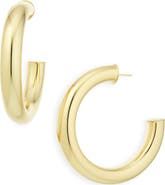 Éliou Kayo Oversize 18K Gold Plate Hoop Earrings