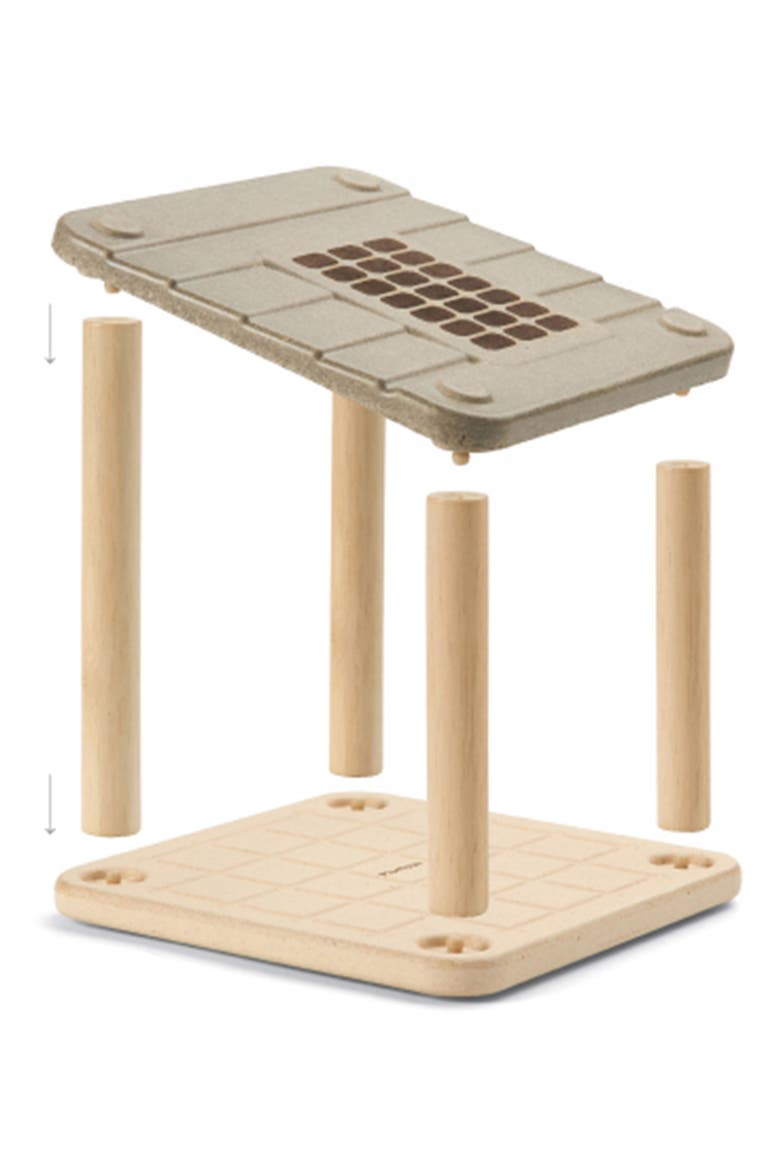 PlanSpace Bathroom Building Playset, Alternate, color, BROWN