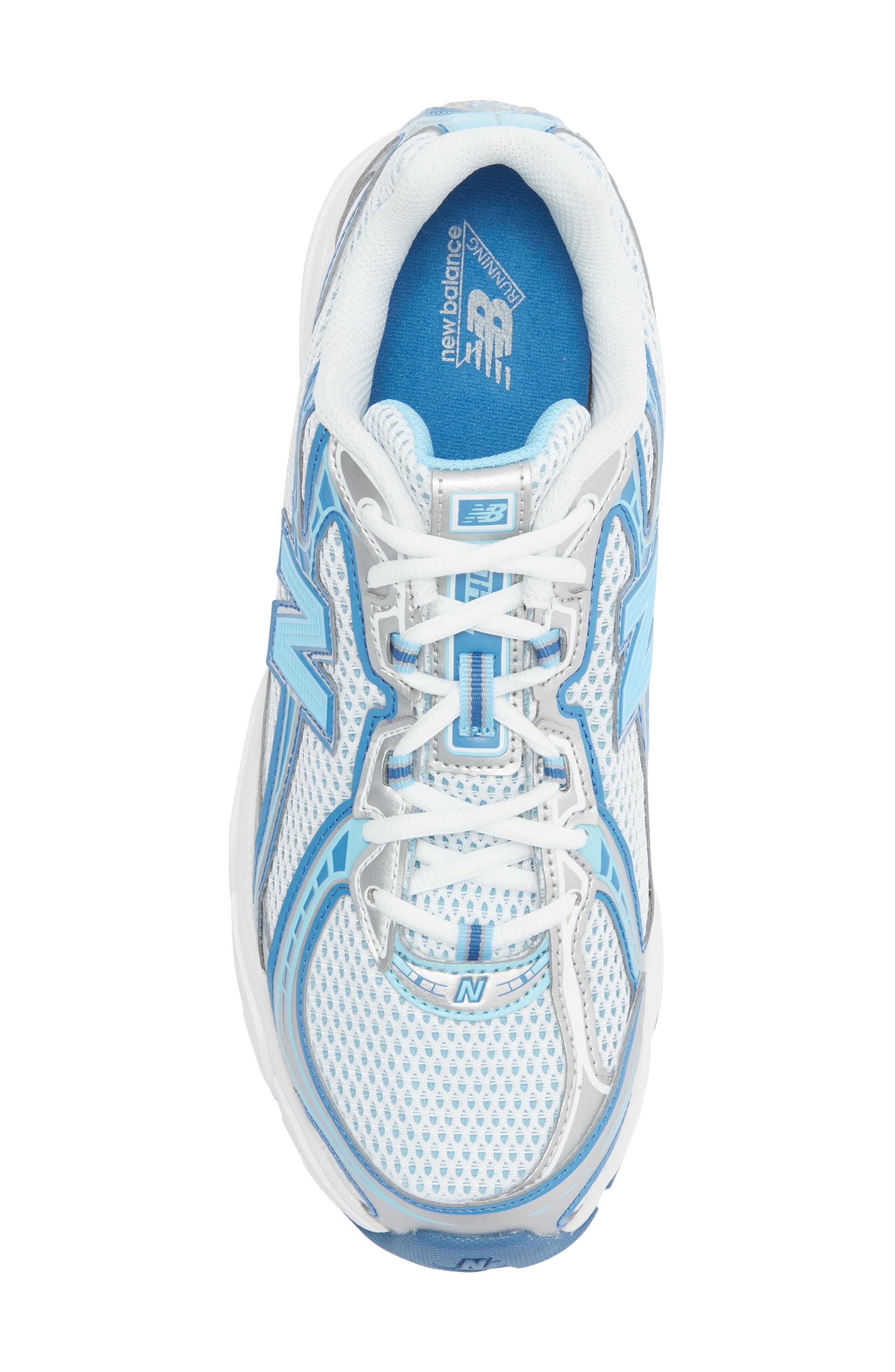 New Balance Gender Inclusive 740 Sneaker, Alternate, color, Blue Agate/ White