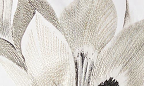 Marina Rinaldi Tartufo Placed Embroidery Cotton Button-up Shirt In Optical White