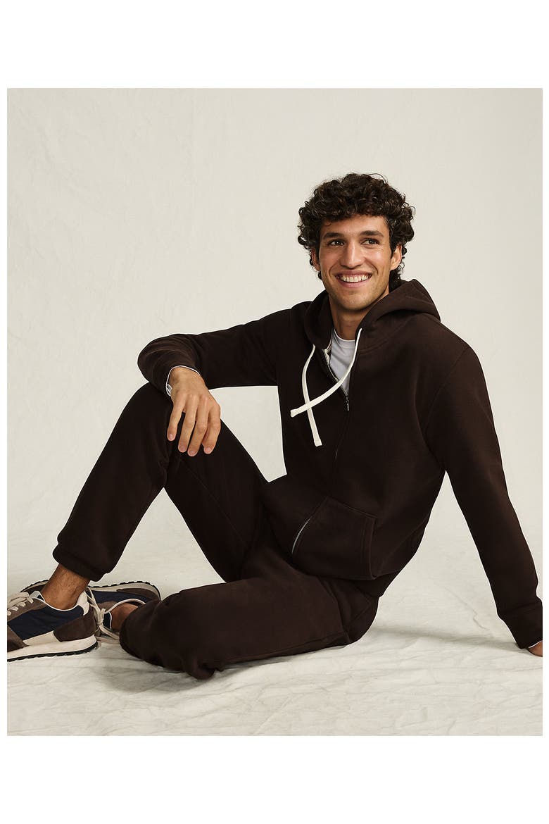 Serious Sweats Full Zip Hoodie, Alternate, color, Rich Coffee