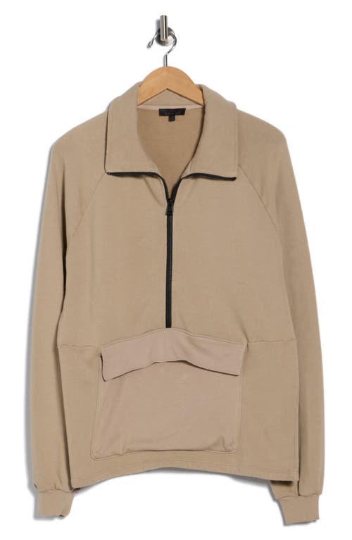 The Range Half Zip Turtleneck Sweatshirt In Neutral