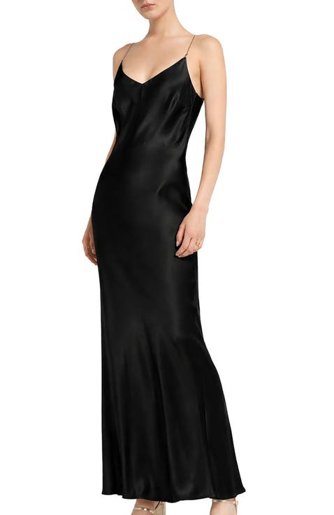 Slip Dress In Viscose