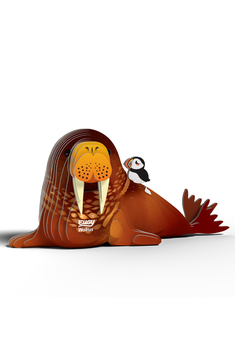 Eugy Puzzles Walrus 3D Puzzle, Alternate, color, NO COLOR
