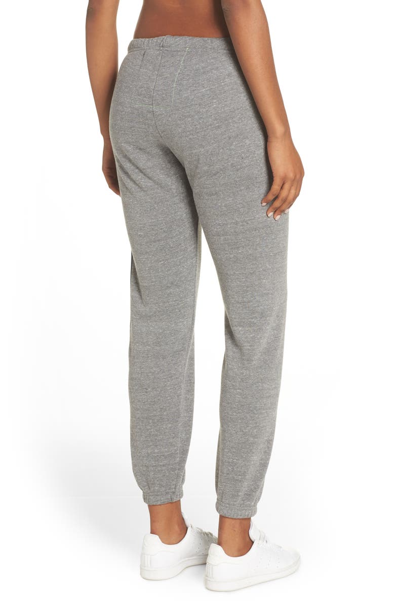 Aviator Nation Stripe Sweatpants, Alternate, color, Heather