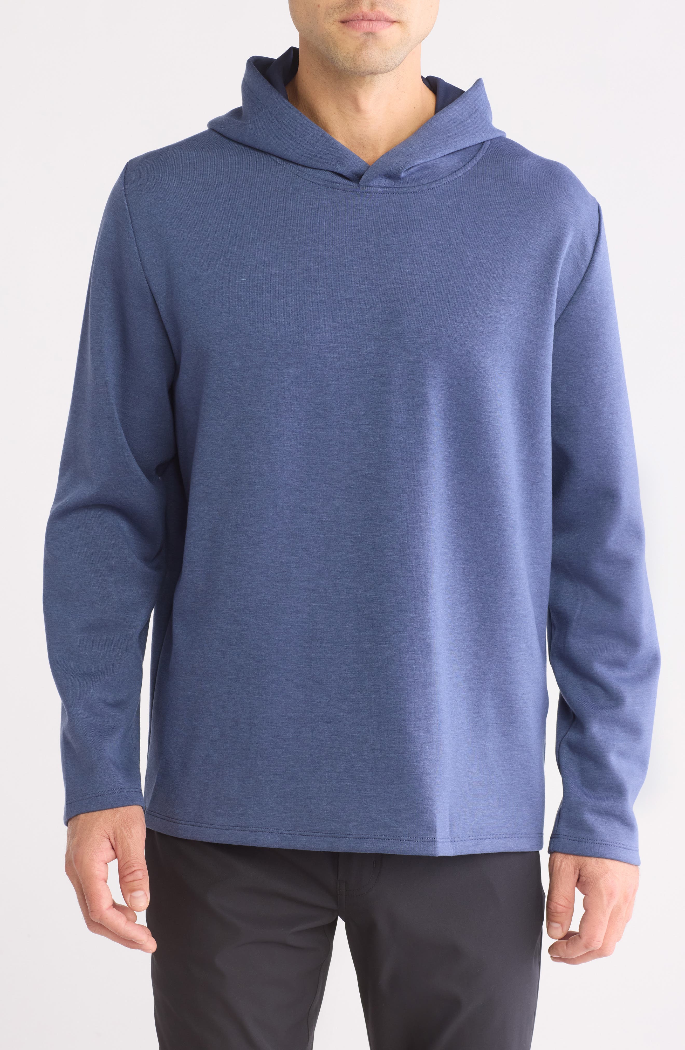 Callaway Crossover Performance Golf Hoodie in Peacoat Heather 