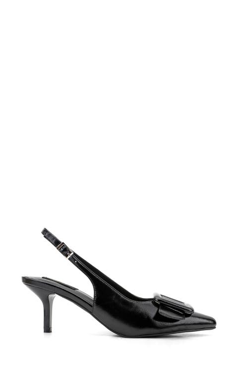 Greta Pointed Toe Slingback Pump (Women)