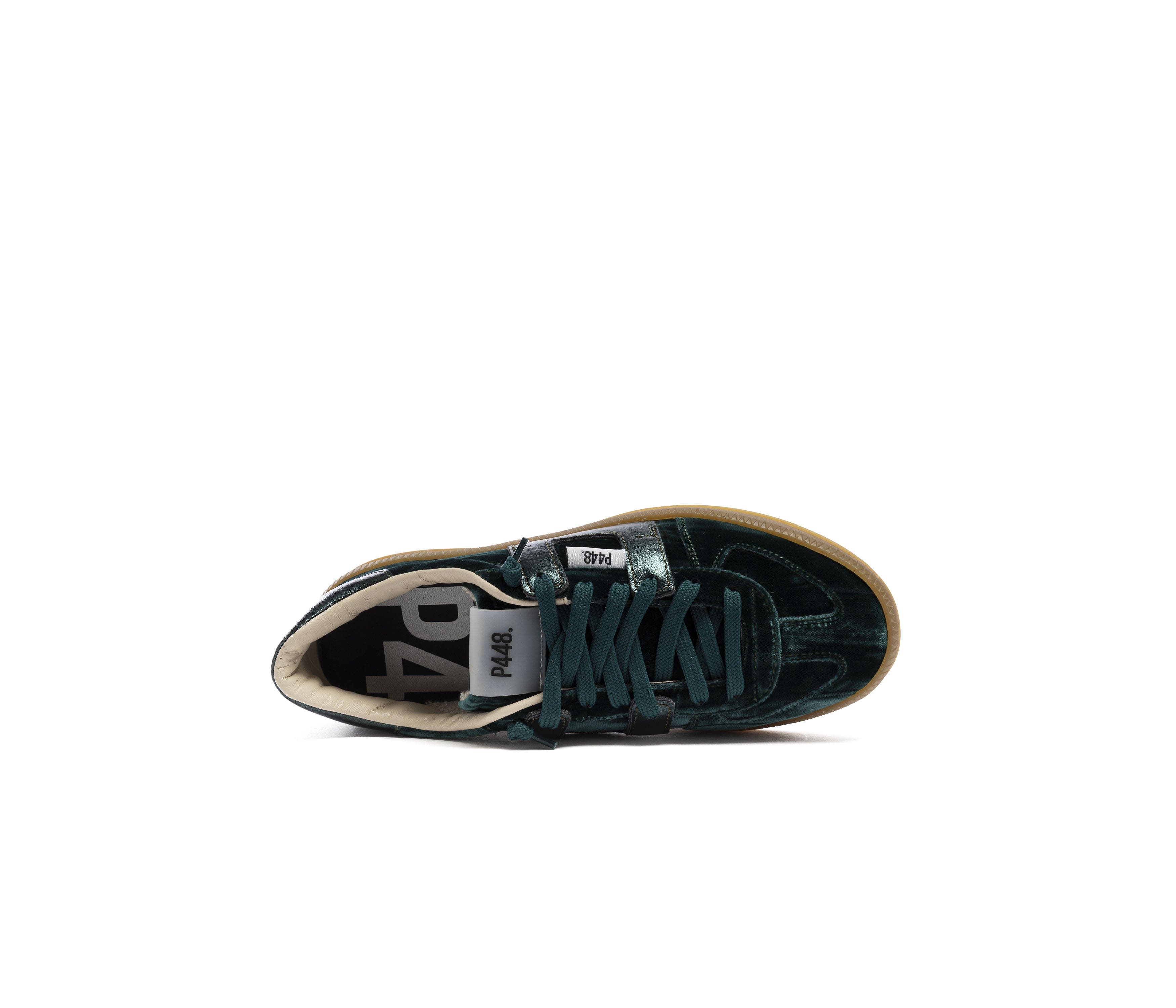 P448 Monza Sneaker, Alternate, color, Velvet Green