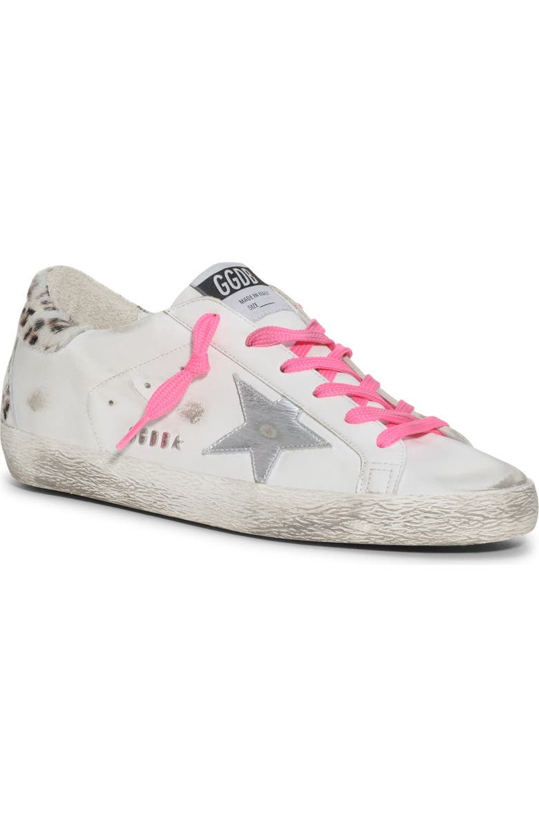 Golden Goose Super-Star Genuine Calf Hair Low Top Sneaker, Main, color,