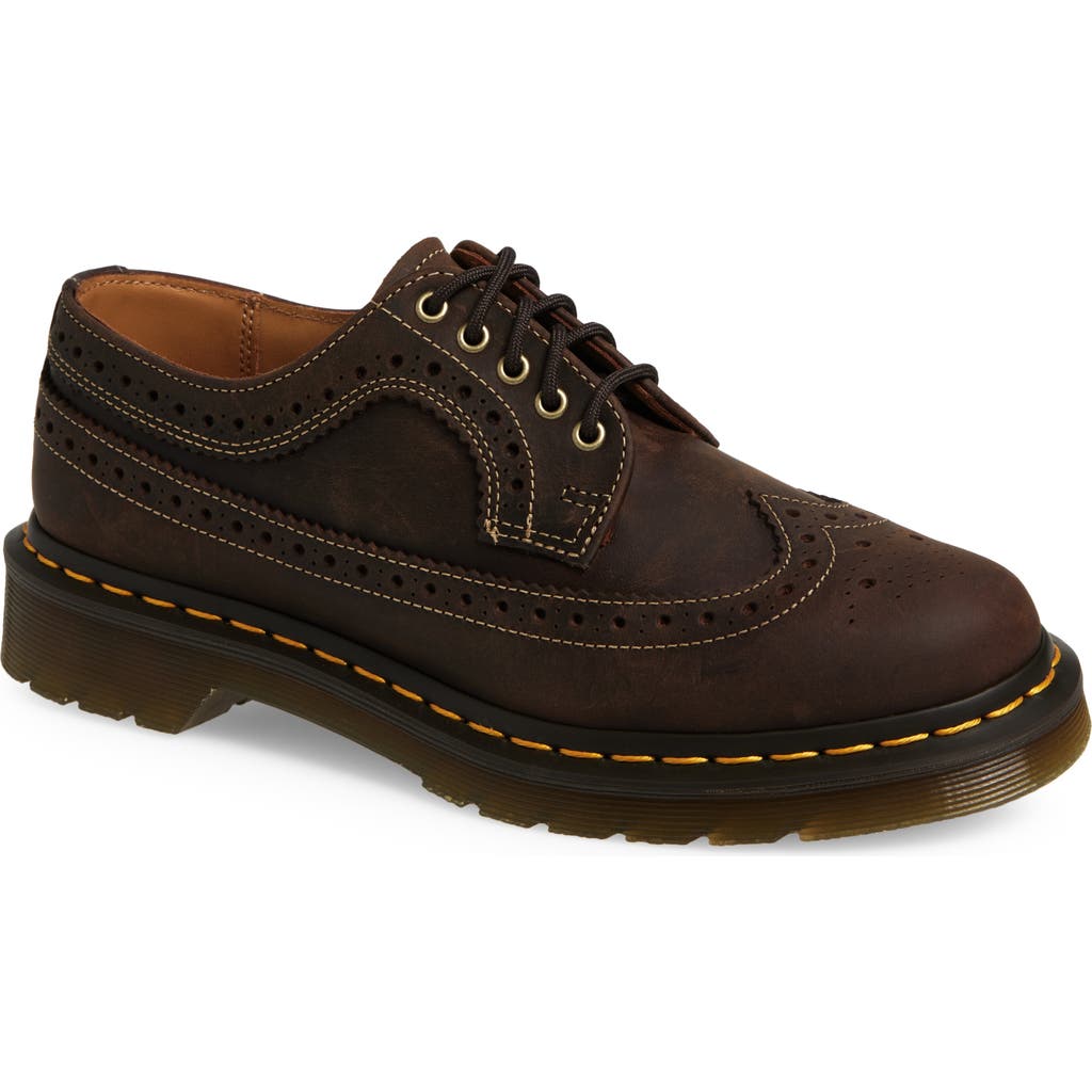 Dr. Martens 3989 Wingtip Derby In Brown