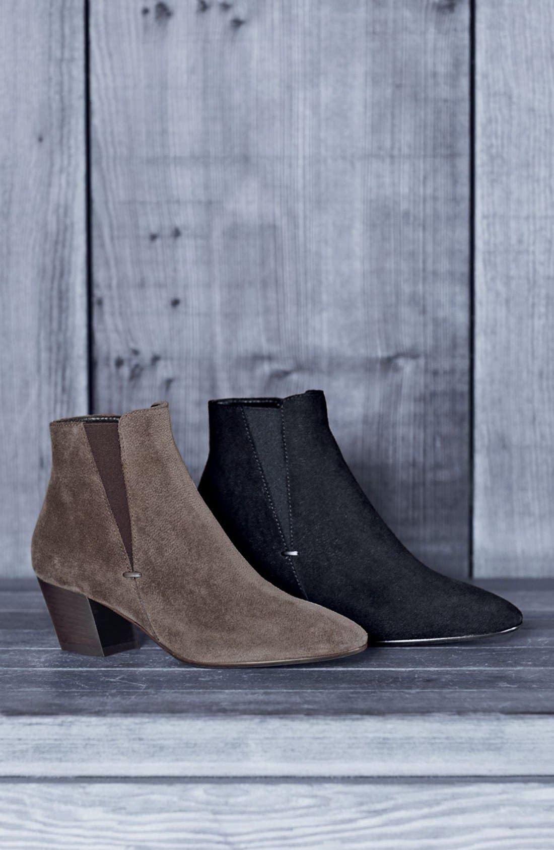 Aquatalia Faylynn Weatherproof Suede Bootie, Alternate, color, 