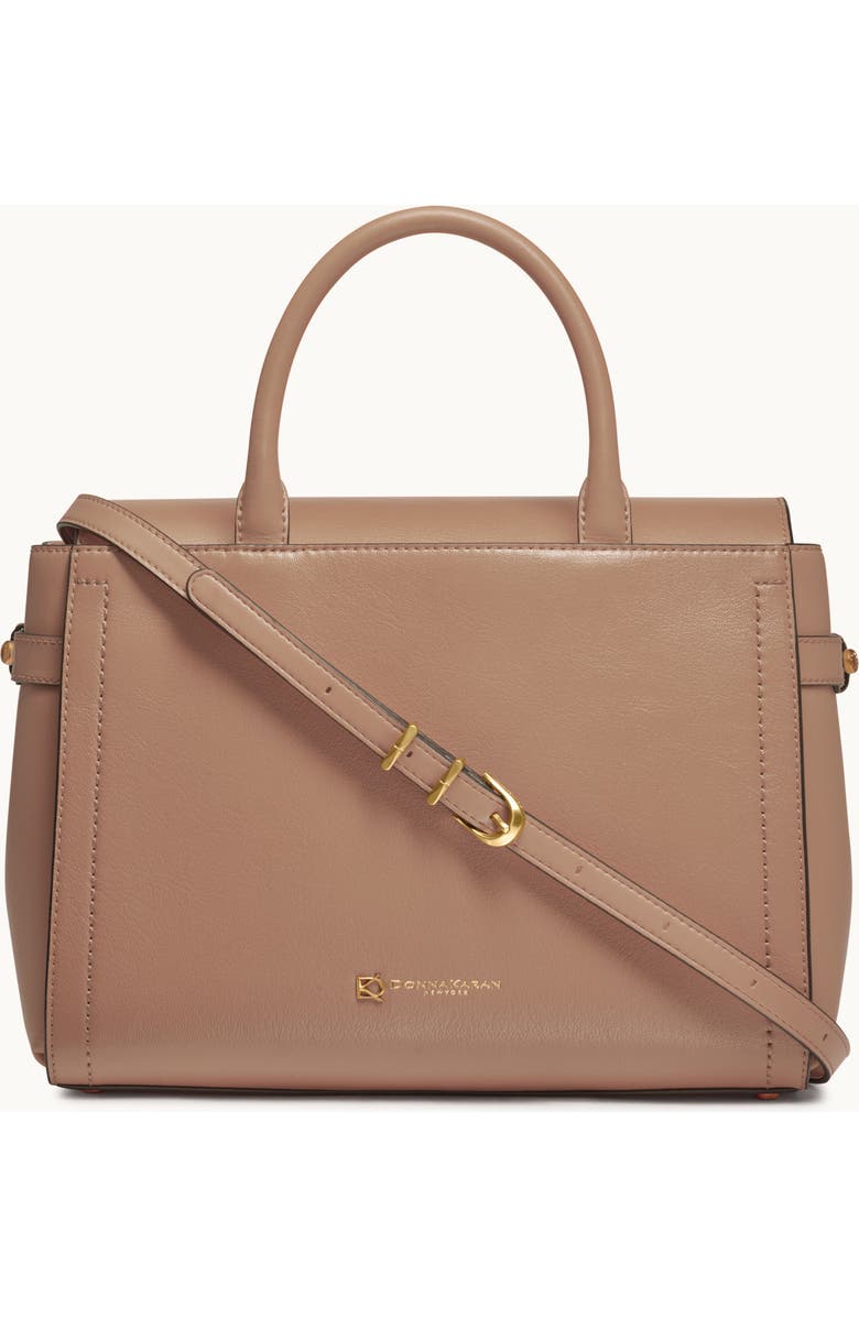 Donna Karan New York Roslyn Satchel, Main, color, Fawn