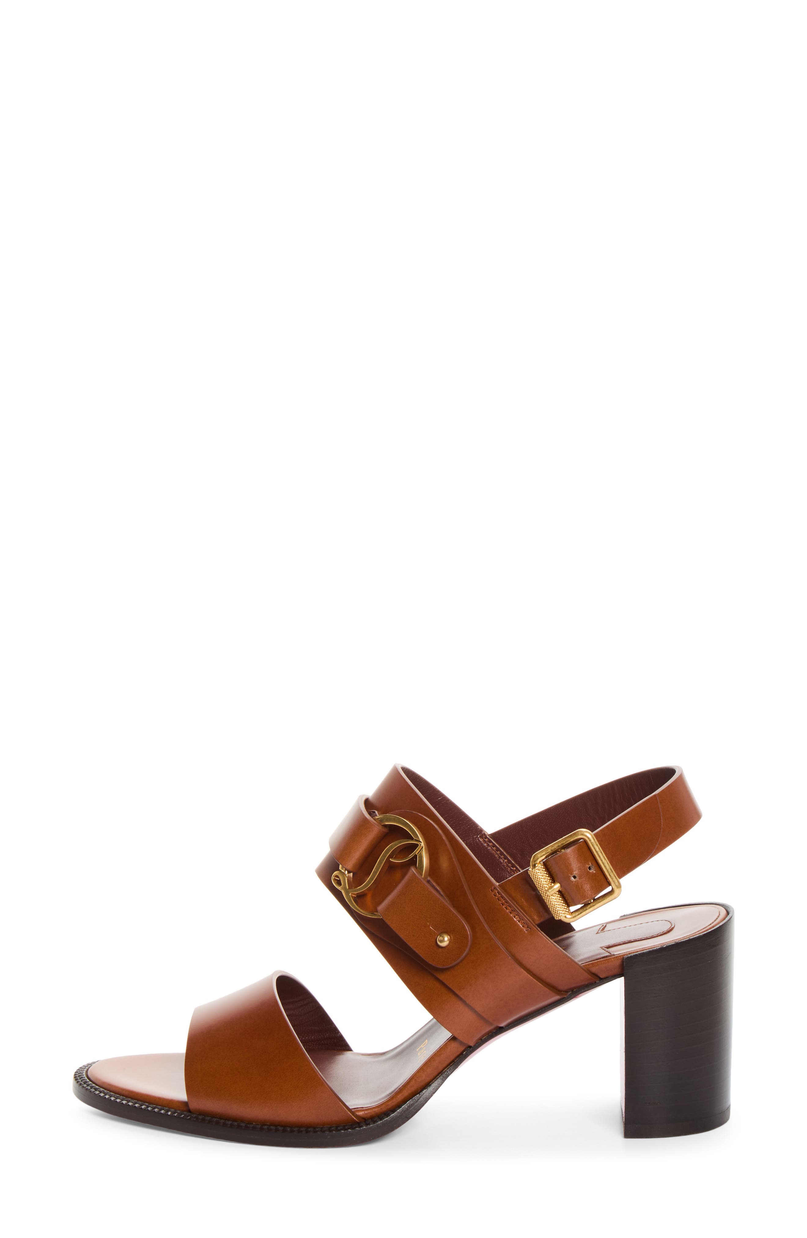 In Roma Block Heel Sandal, Alternate, color, 7249 DK CARMINE/CARM/BROWN