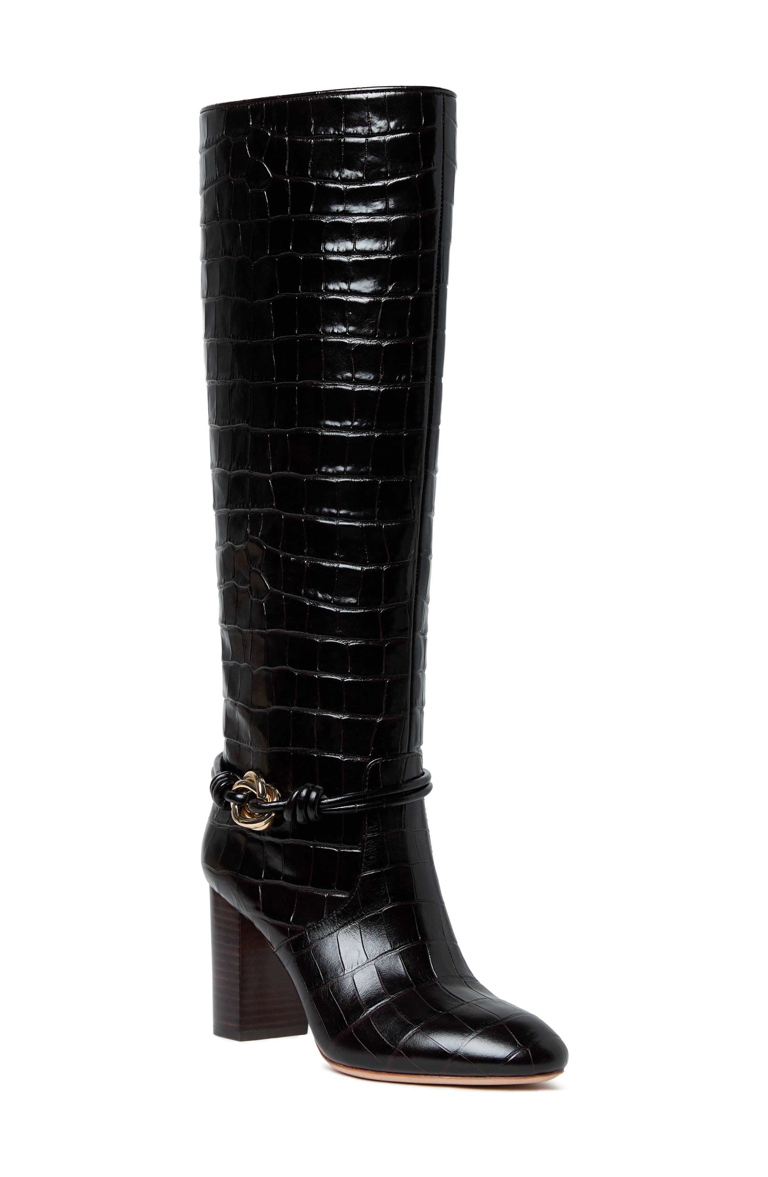 Loeffler Randall Goldy Knee High Boot, Main, color, Tmoro