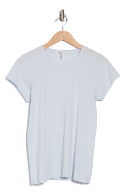 Rag & Bone Core T-shirt In Slate Blue