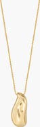 YOJ Perto Maxi Pendant Necklace in Gold