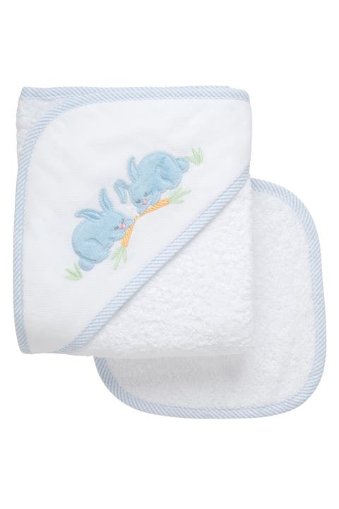 Playful Pals Hooded Towel & Washcloth Set (Baby & Toddler)