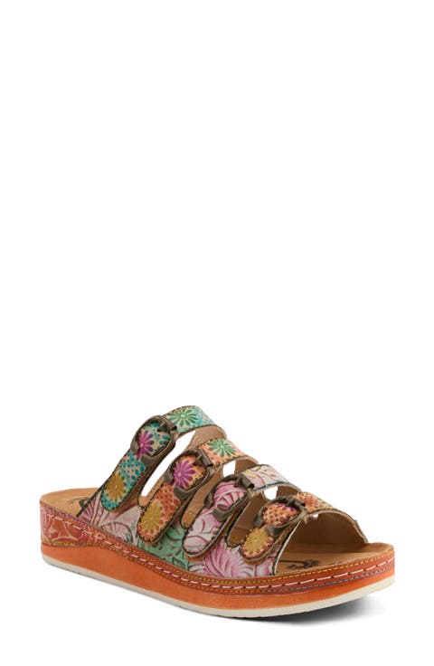 Bellini Platform Wedge Slide Sandal (Women)