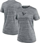 Nike Women's Nike Gray Houston Texans Sideline Velocity Performance T-Shirt