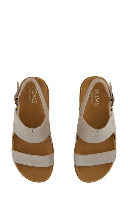 Toms Marin Slingback Sandal In Silver