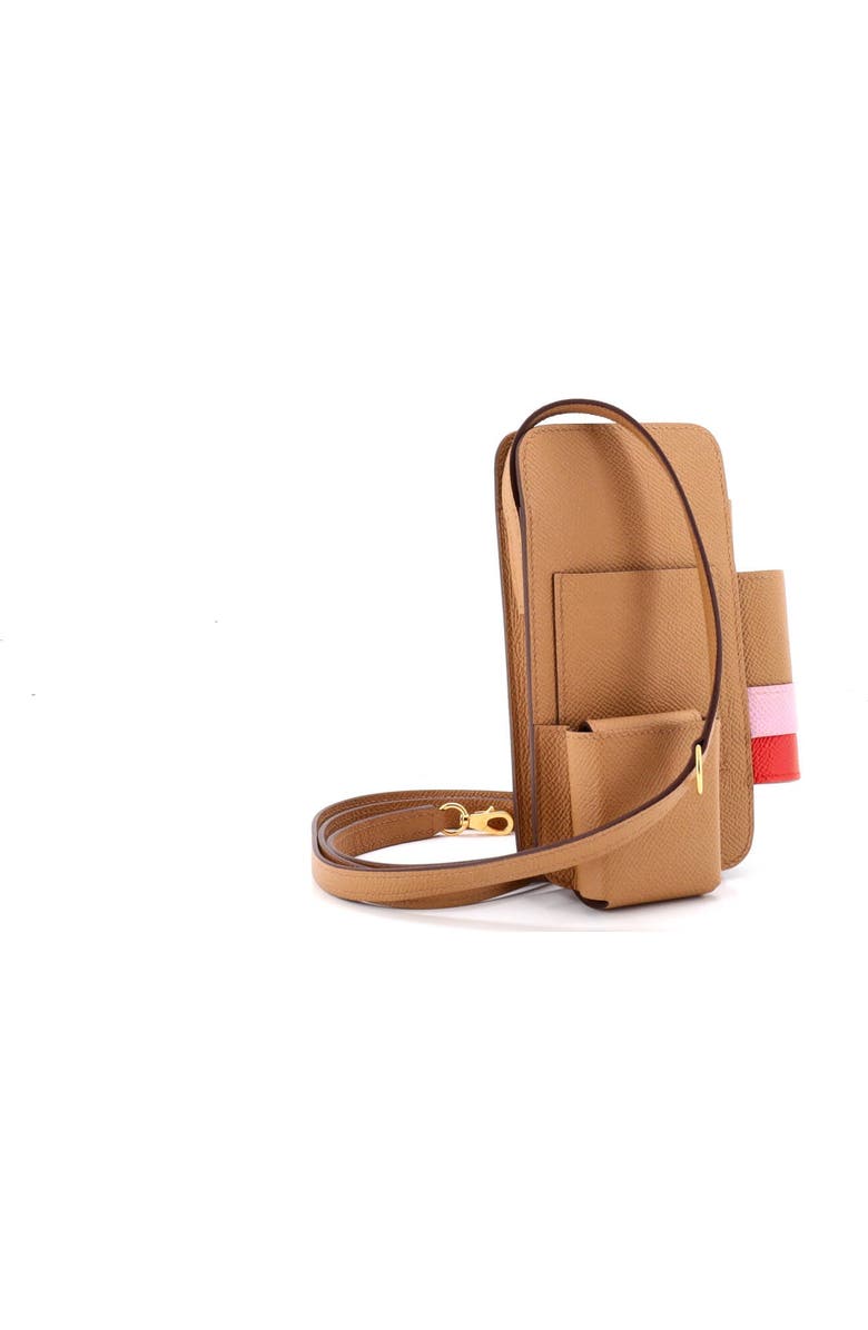 Pre-Owned Hermes Hermesway Phone Case Crossbody Bag Epsom, Alternate, color, Chai