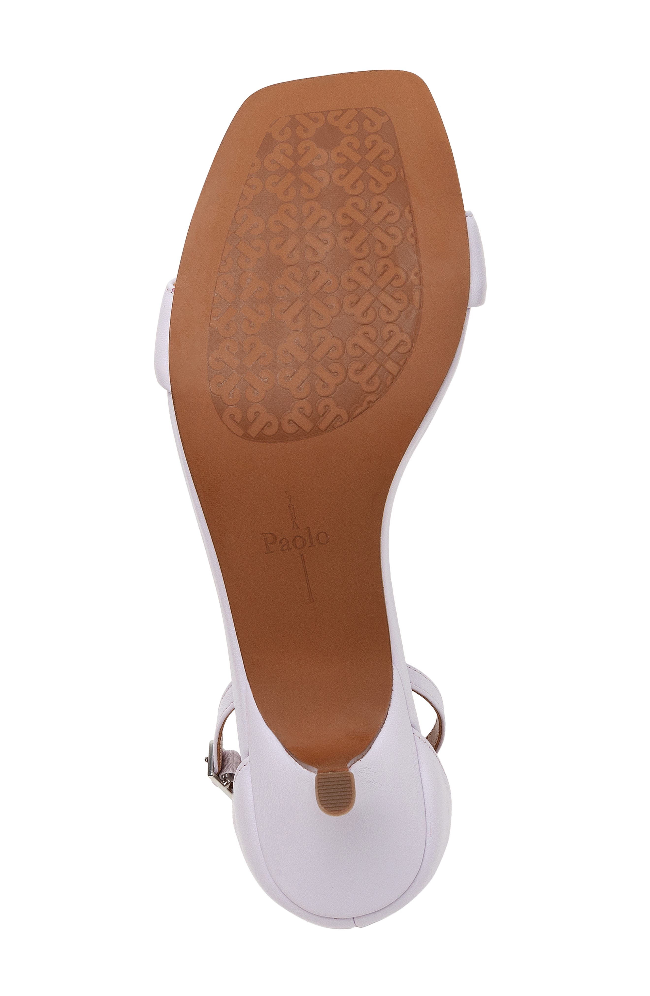 Linea Paolo Hannah Ankle Strap Sandal, Alternate, color, Lavender Fog