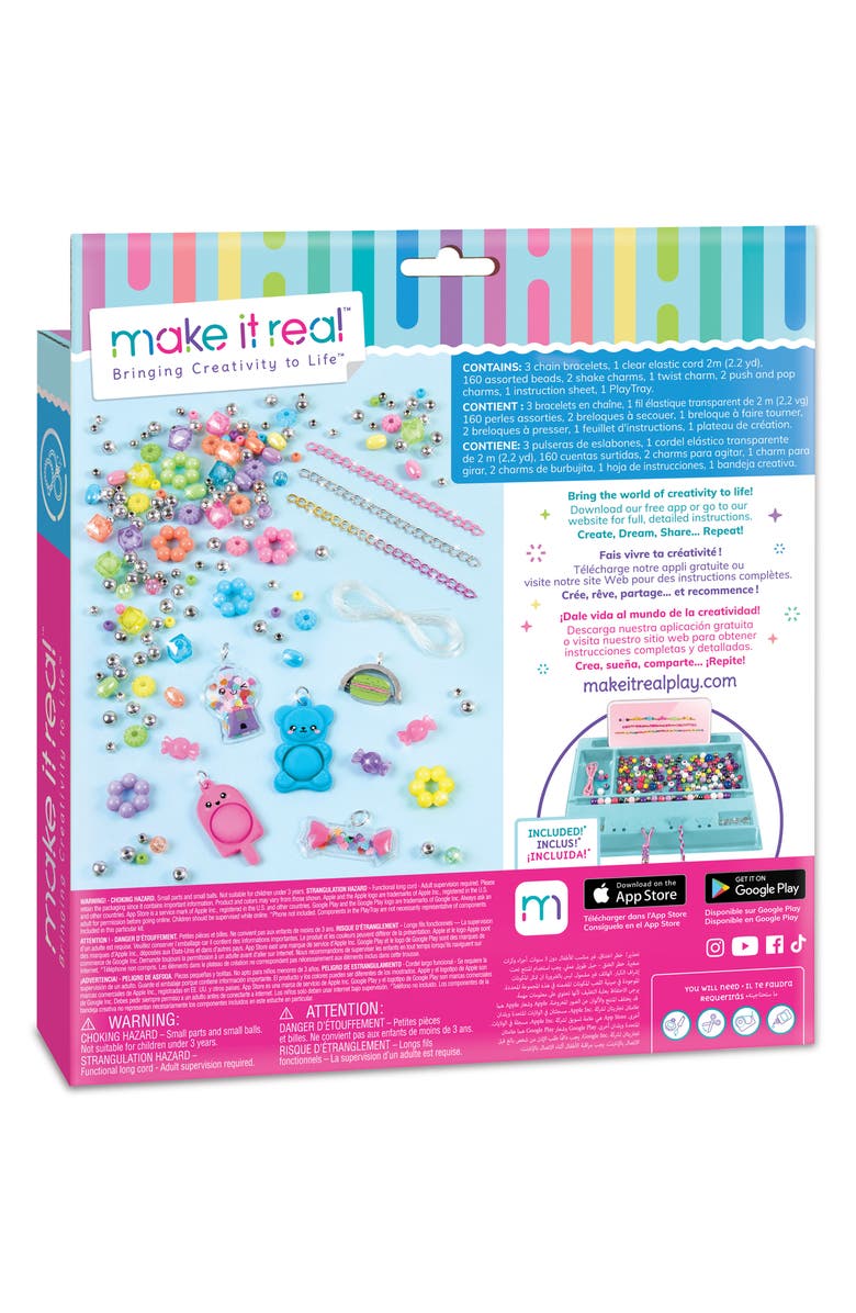 Make It Real Pop! Shake! Twist! DIY Braceket Kit, Alternate, color, Assorted/Multi