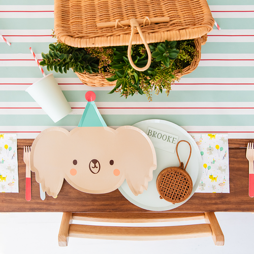 Daydream Society Little Celebrations Koala Platters In Assorted Pre-pack
