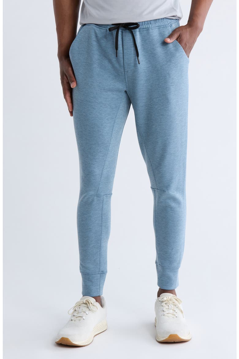 Active Scuba Knit Joggers, Main, color, STONE BLU HEATH