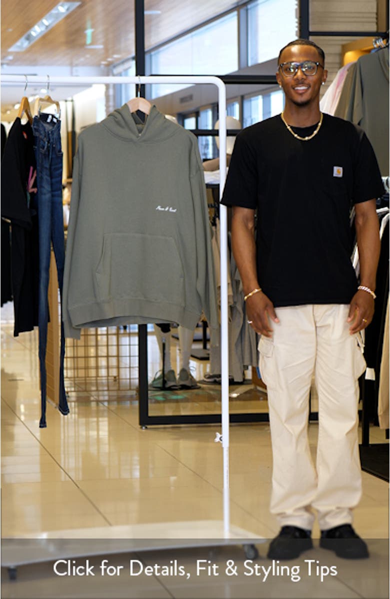 Wordmark Cotton Hoodie, sales video thumbnail