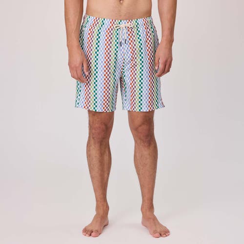 Snapper Rock 4 Way Stretch Swim Short In Blue