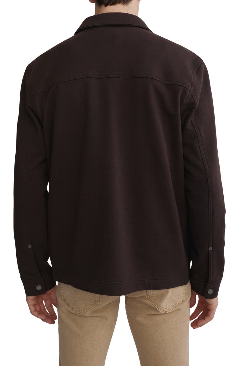 Sean Knit Shirt Jacket, Alternate, color, TOBACCO