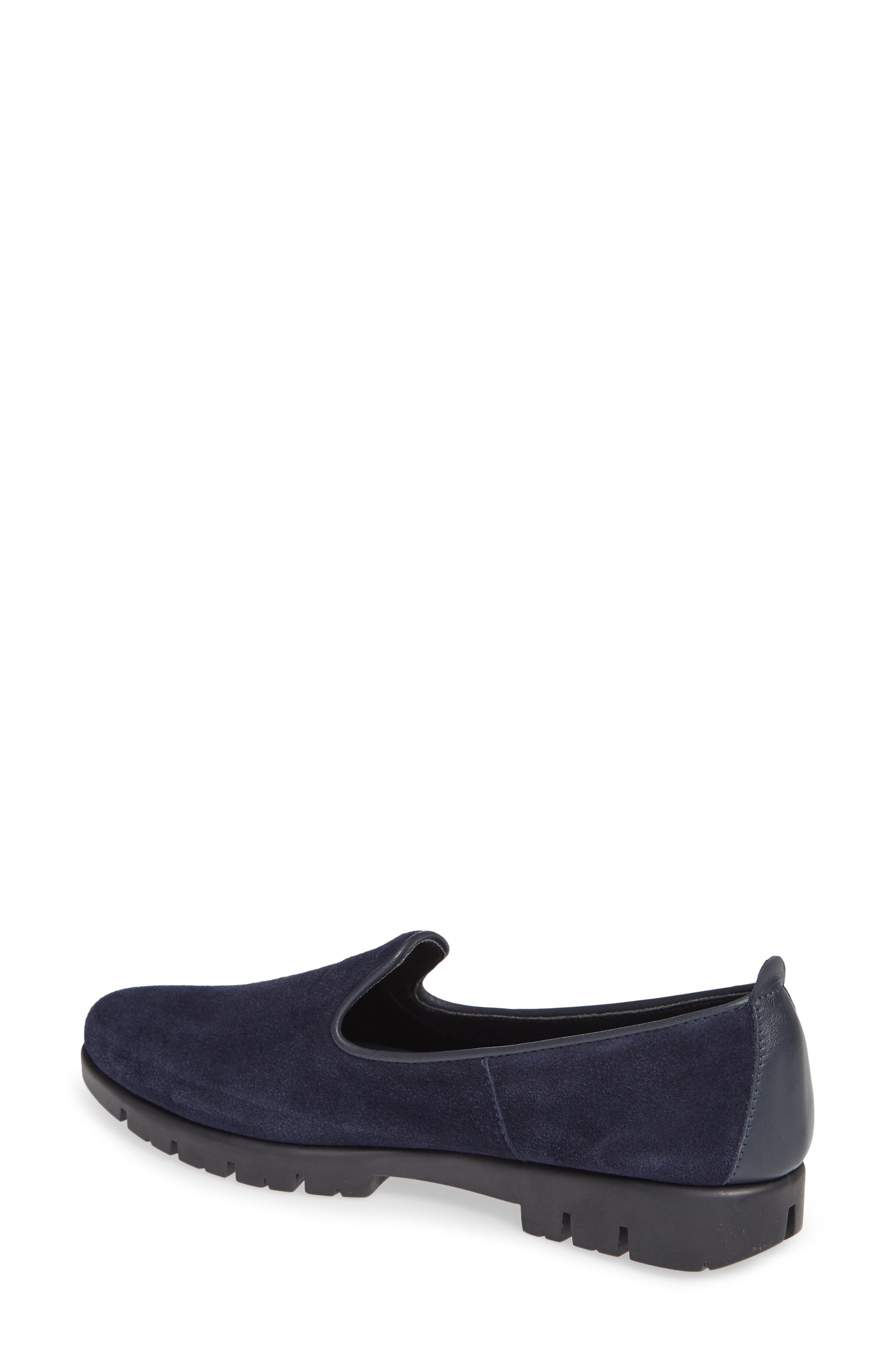 Smokin' Hot Plush Loafer, Alternate, color, BLUE SUEDE