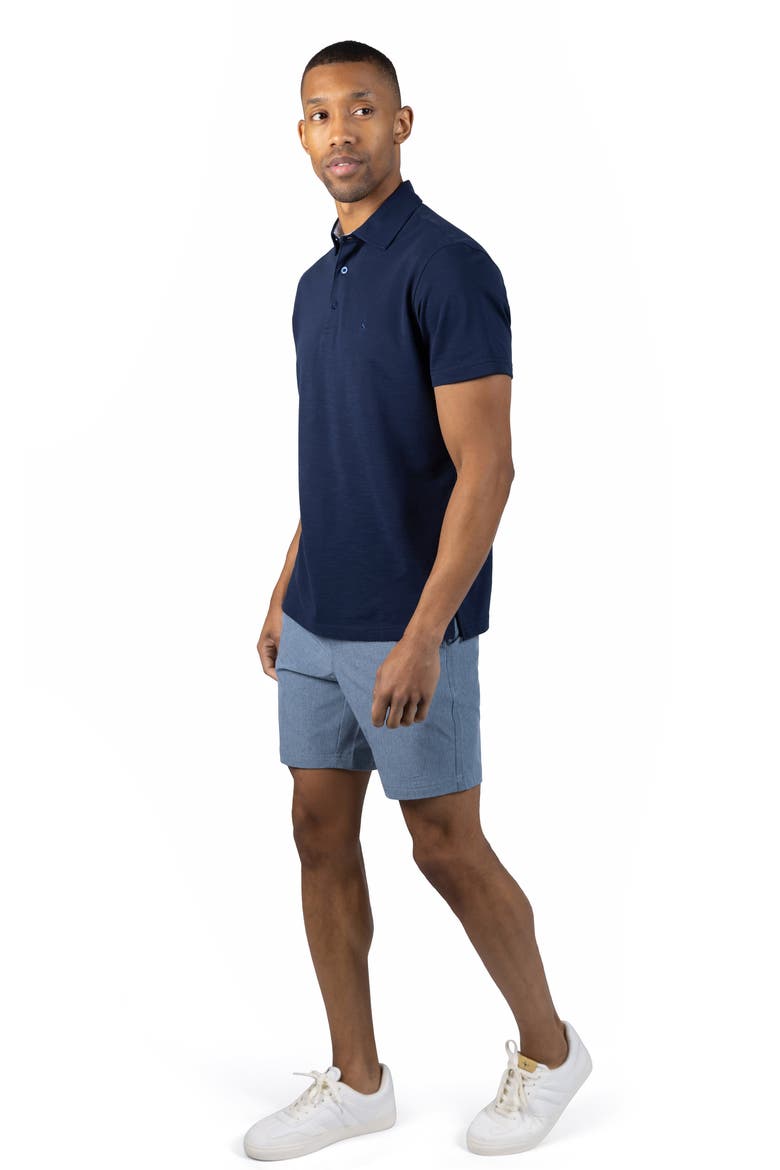 Grid Performance Shorts, Alternate, color, DENIM