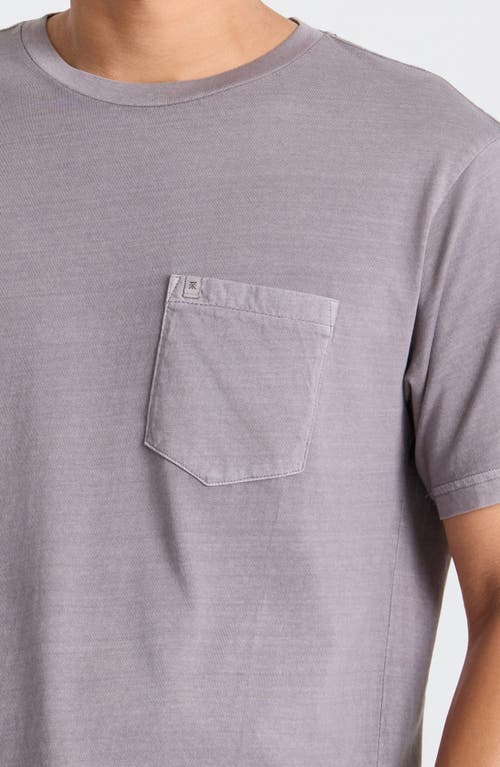 Roark Made To Fade Pocket T-shirt In Gray