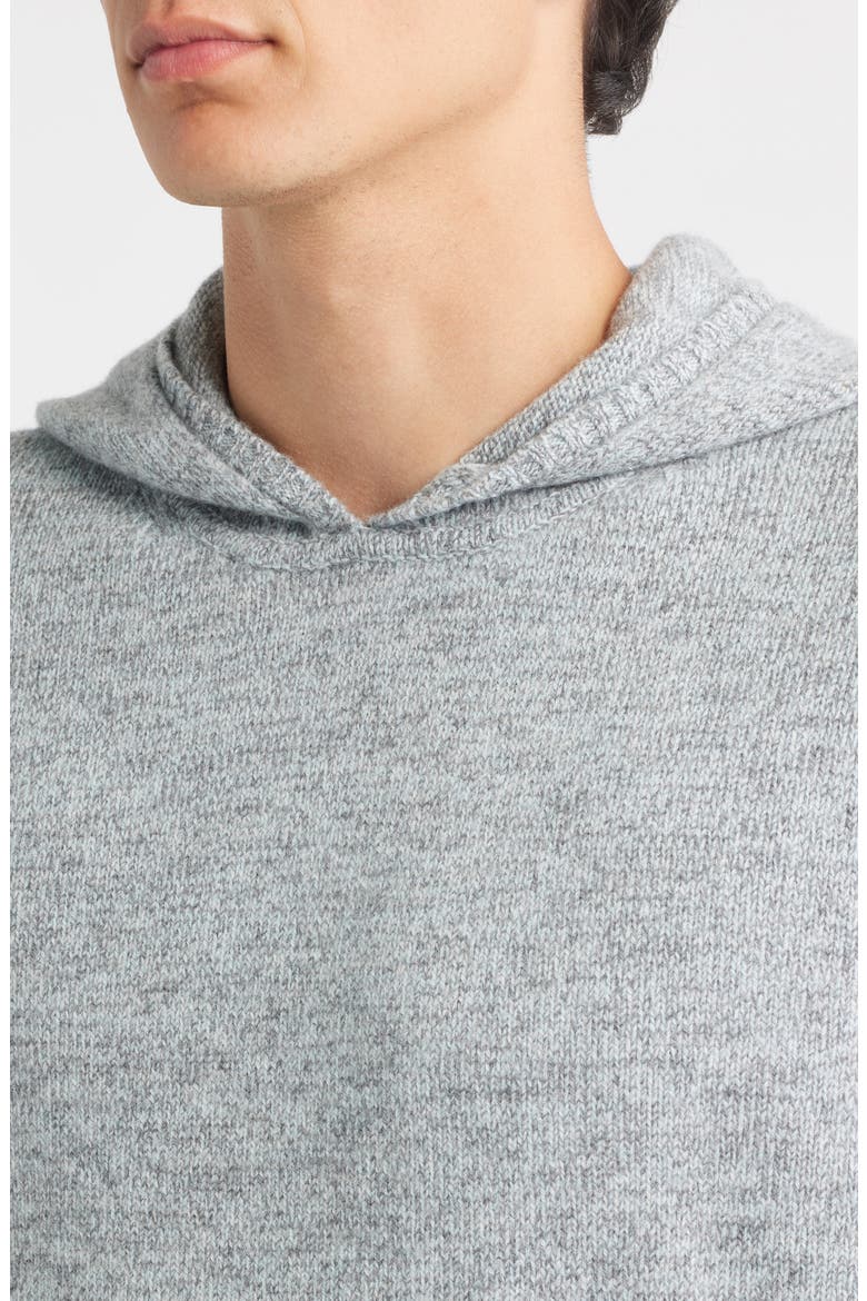 Wildman Merino Wool Hooded Sweater, Alternate, color, SOFT TEAL