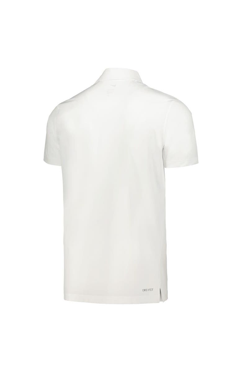 Nike Men's Nike White Illinois Fighting Illini Sideline Polo, Alternate, color,