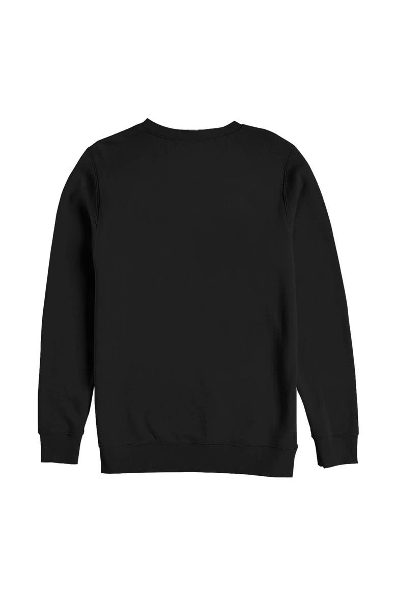 Men's Coca Cola Diet Can Stars Stamp  Sweatshirt, Alternate, color, Black