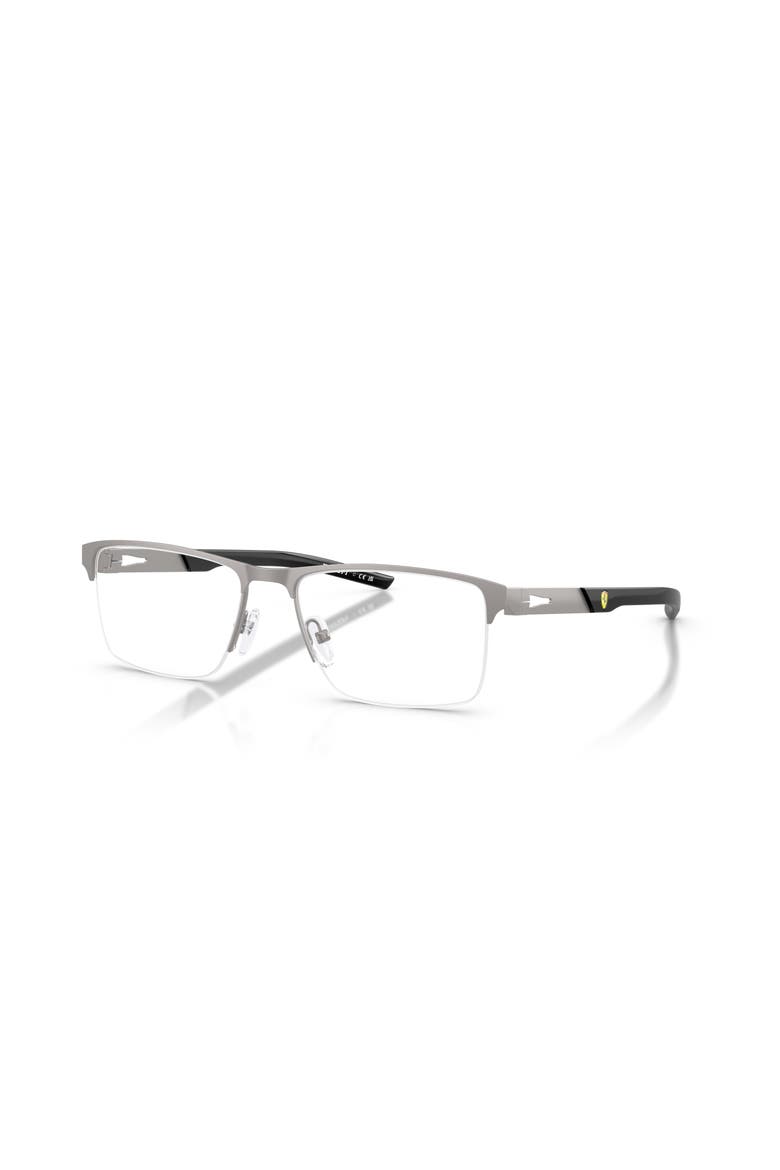 54mm Rectangle optical glasses, Main, color, Grey