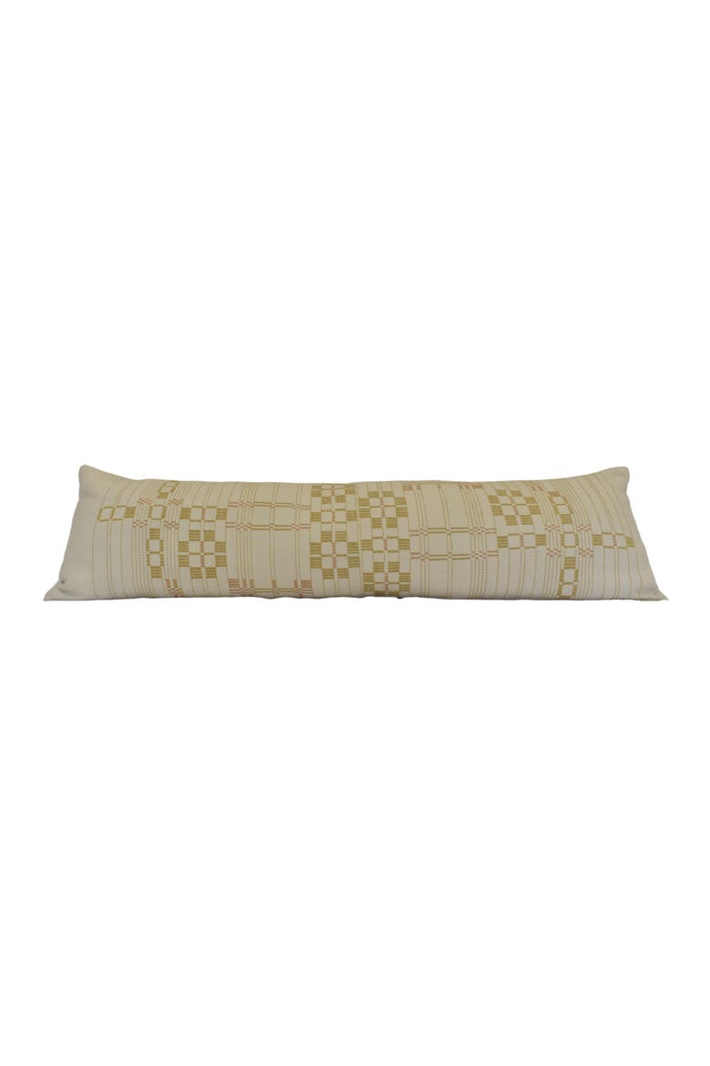 Chingchen Handwoven Long Lumbar - Cover, Alternate, color, Beige
