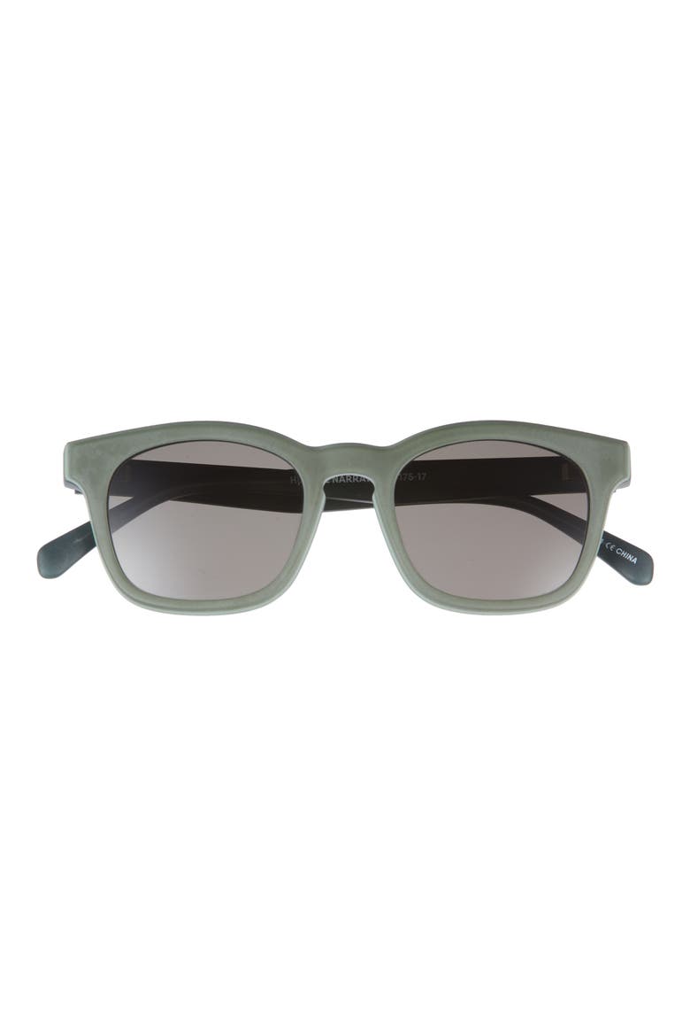 Humble Narrator 49mm Square Sunglasses, Main, color, MATTE SAGE GREEN