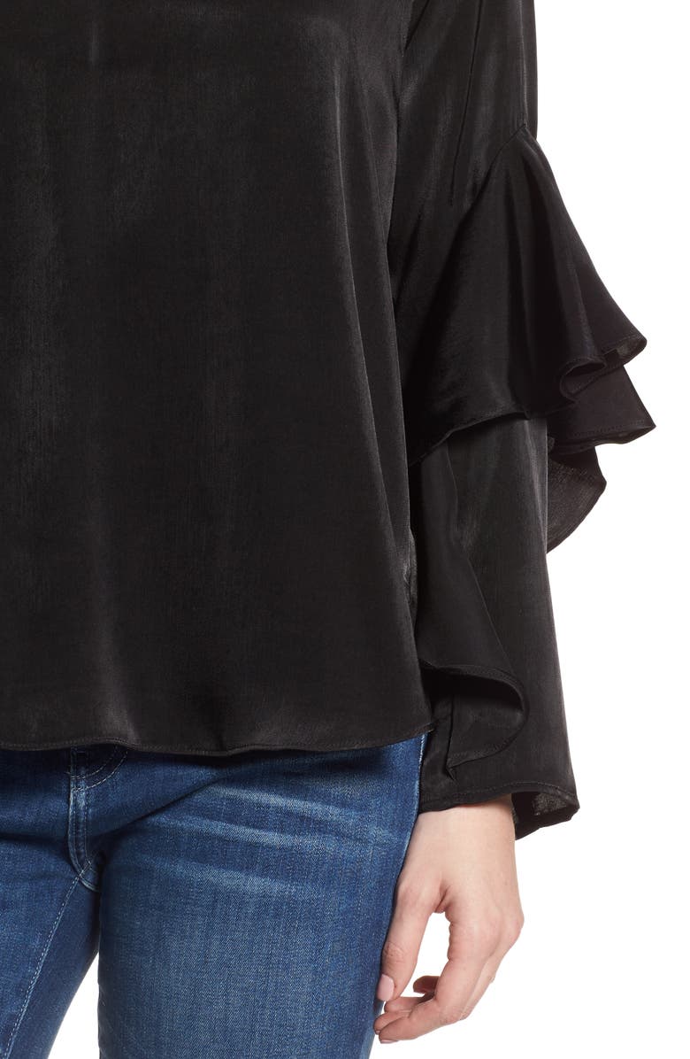 Chelsea28 Ruffle Sleeve Blouse, Alternate, color,