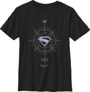 Supergirl Boy's Supergirl Geometric Logo  Graphic T-Shirt