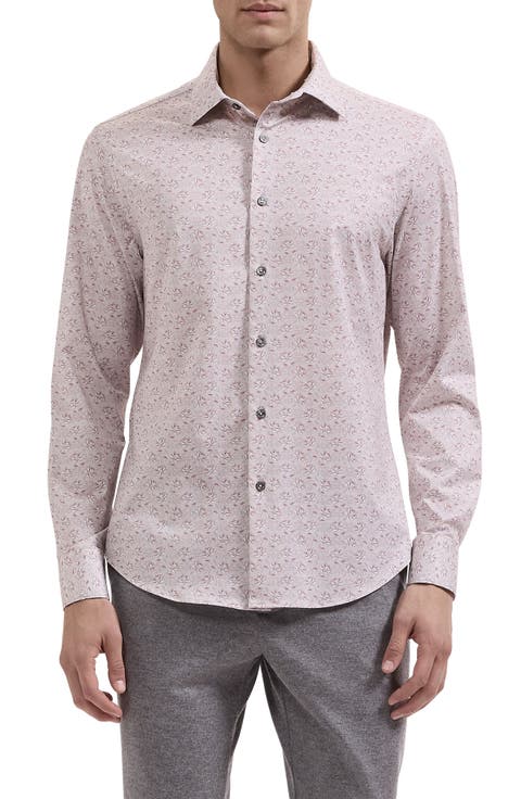 James OoohCotton® Floral Button-Up Shirt