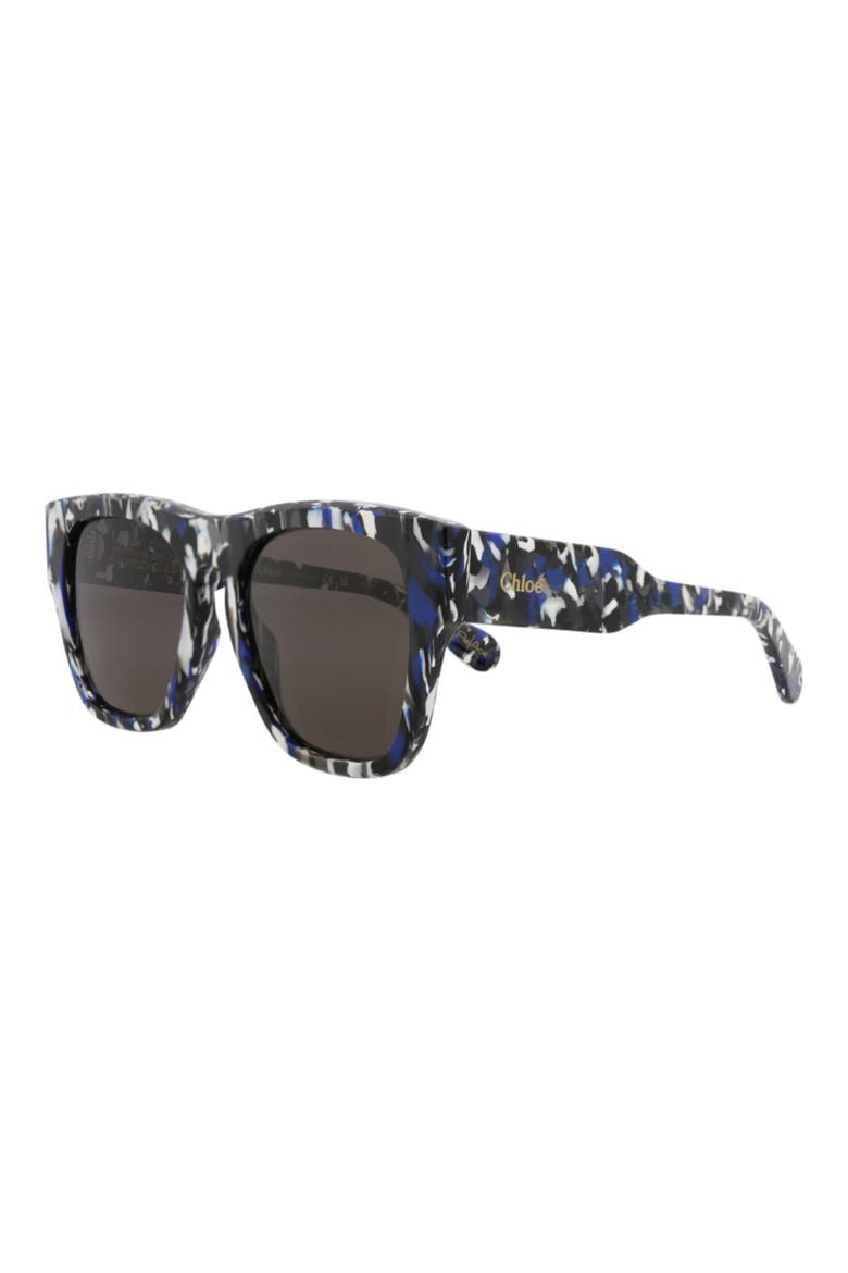 55mm Square Sunglasses, Alternate, color, HAVANA HAVANA GREY