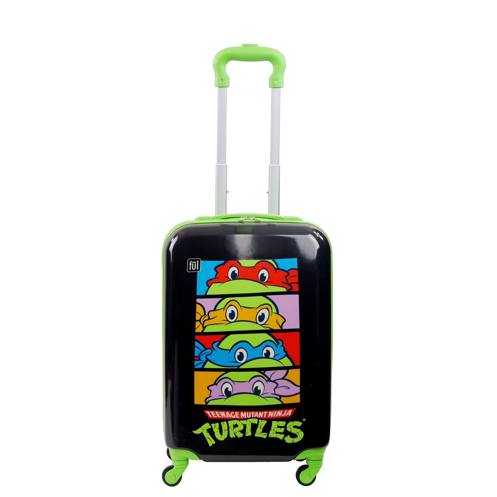 Ful Teenage Mutant Ninja Turtles Kids Printed 21" luggage, Alternate, color, 