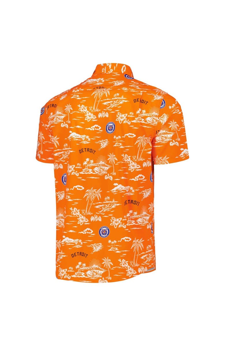 Reyn Spooner Men's Reyn Spooner Orange Detroit Tigers Kekai Button-Down Shirt, Alternate, color, Orange