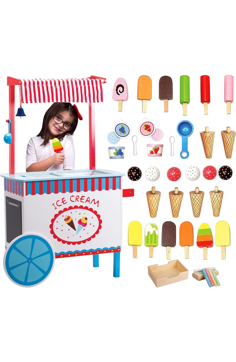 SVAN Ice Cream Cart Kids Playstand, Main, color, Pink