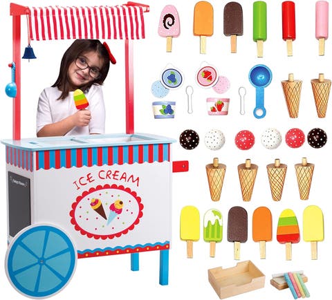 Ice Cream Cart Kids Playstand